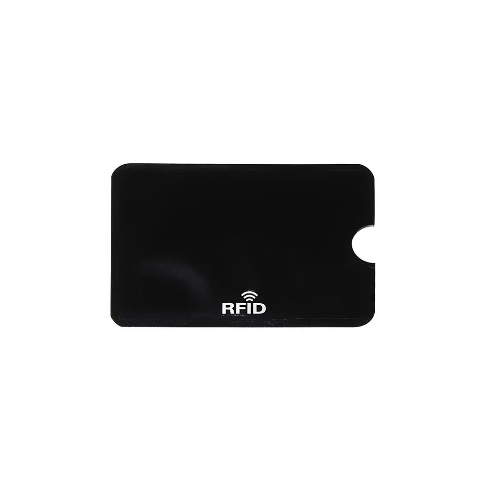 10Pcs RFID Slim Credit Card Protector Safety Anti Theft Blocking Card Holder Sleeve Skin Case Covers Protection Bank Card Case