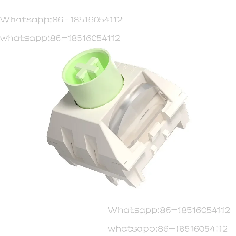Box Vanilla Ice Cream Keyboard Switch 5Pins Linear Mechanical Keyboard Switches 38g Factory Lubrication Rapid Silver