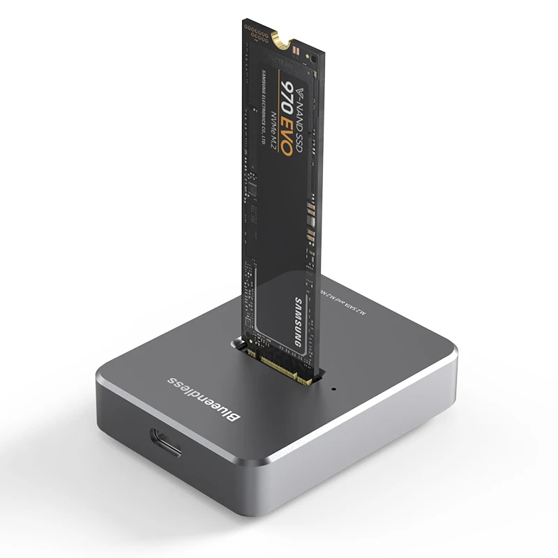 M2 Nvme Docking Station M Key Usb M 2 USB C SSD case NVME and NGFF Hdd SSD Docking Station