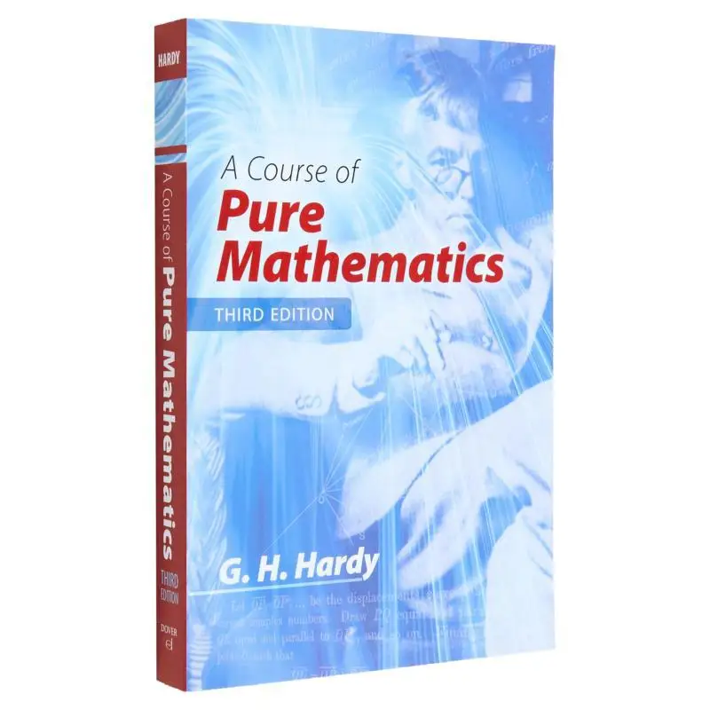 دورة الرياضيات النقية الطبعة الثالثة منشورات GH Hardy Dover 9780486822358 الكتاب #1