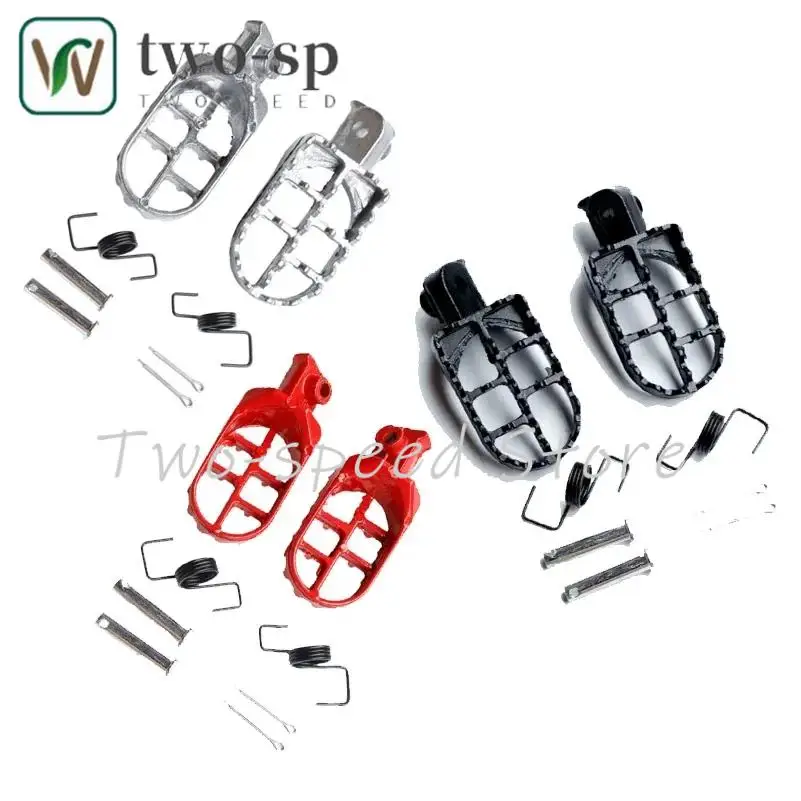 

For PW50 80 TW200 for XR50R CRF50 CRF70 CRF80 CRF100F Motorbike Chinese Dirt Pit Bike Motorcycle Foot Pegs Rests Footpegs