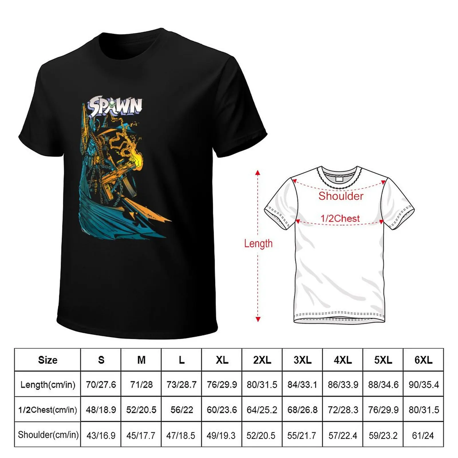 Spawn 7 T Shirt for Men Women Unisex T-Shirt Basic Lightweight Short Sleeve Tee