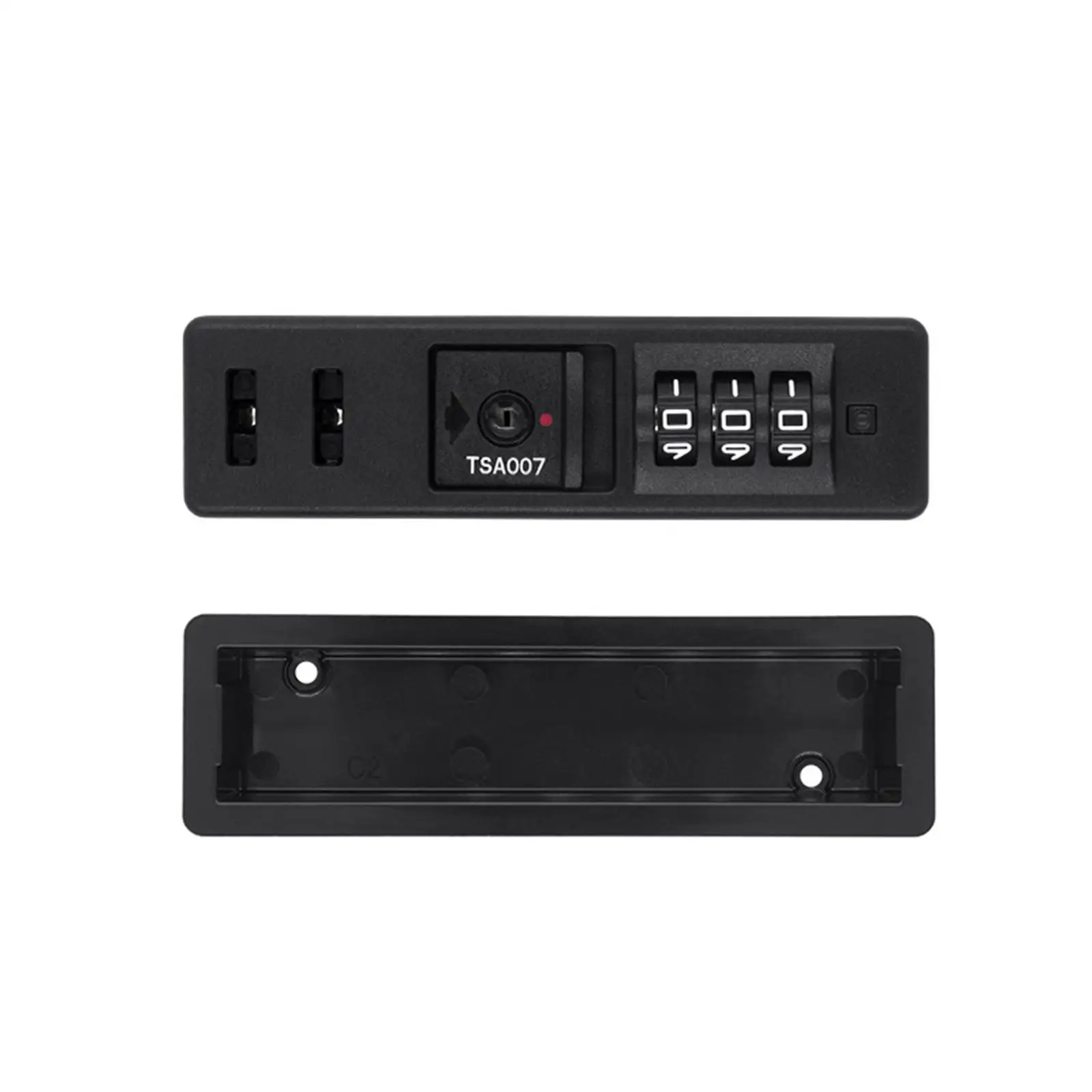 3 Dial Code Lock for Luggage Suitcase Travel Security Padlock for Gym Bag Tool Case