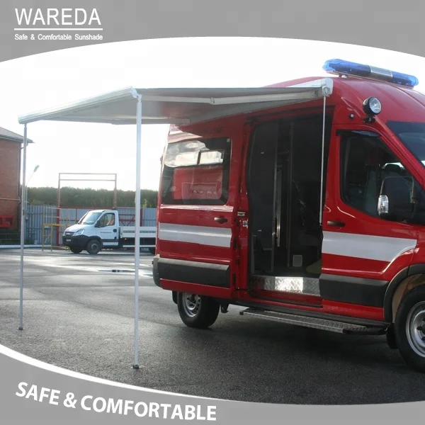 الكهربائية قابل للسحب شاحنة صغيرة التخييم متنقل مقطورة Rv قافلة المظلة