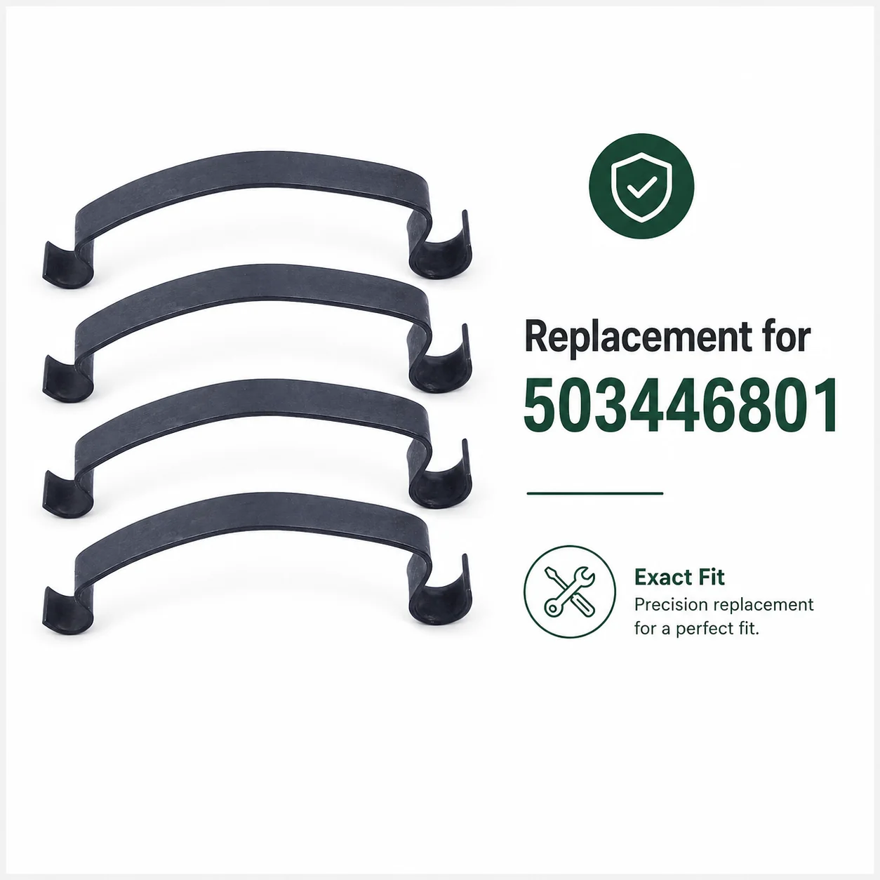 4Pcs Air Filter Cover Retaining Clips Springs Kit For Husqvarna 268 272 272XP Chainsaw Parts Replaces 503446801