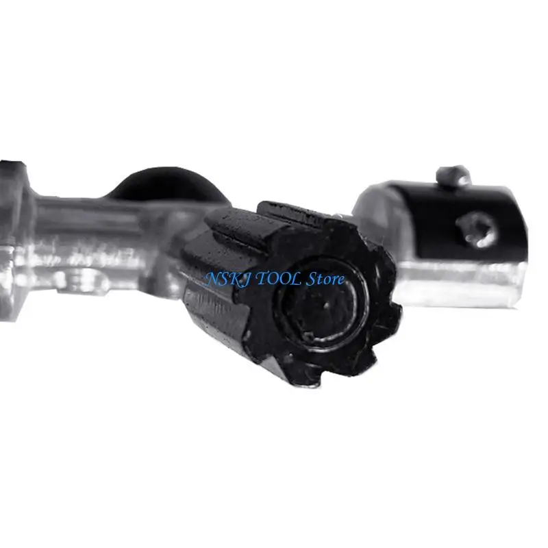 L8RC Practical Battery Brush 4-Way Battery Post Cleaner Battery Terminal Cleaner Tool