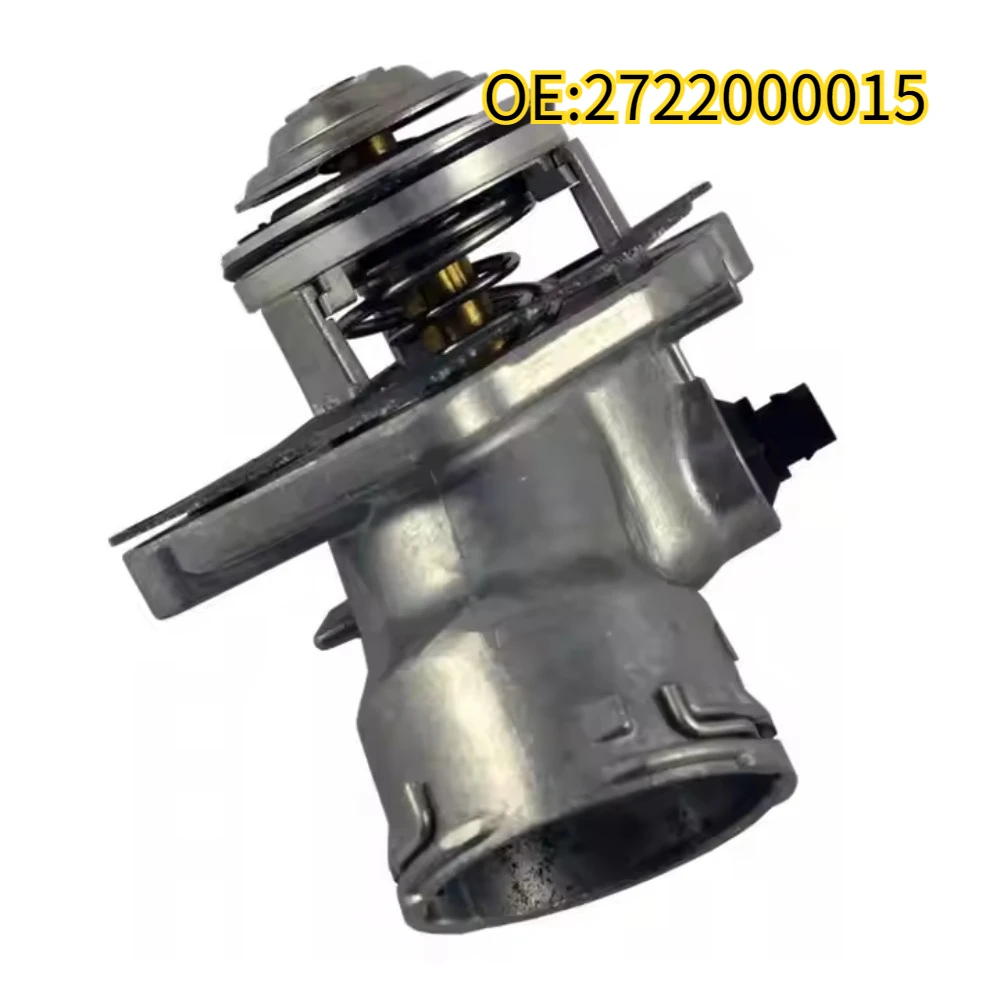

High quality New For 2722000015 Engine thermostat with sensor Mahler BEHR suitable for Mercedes GLK300 ML350 C350 E350 272