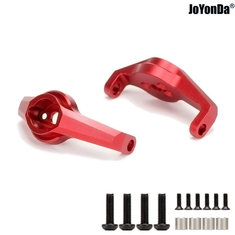 # Bloques de ruedas delanteras de aluminio 8232 (unidad portal) izquierda y derecha para coche trepador de control remoto Traxxas 1/10 TRX-4 TRX4 TRX-6 TRX6