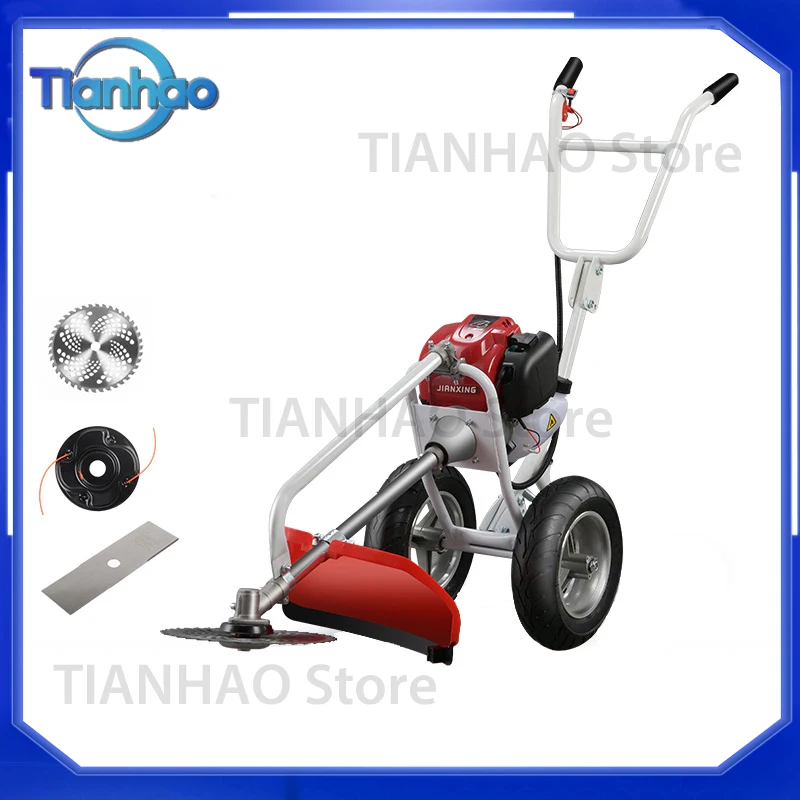 Small Ripper Excavator Micro Tiller Small Trencher Hoe Machine Weeder Rotary Tiller for Home Use Push Type