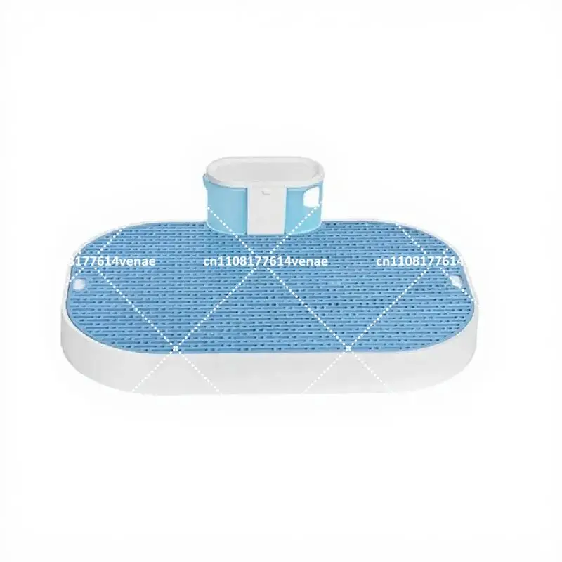 Pet Mesh Dog Toilet Pad, Indoor Urine Pad with Removable Non-Slip Tray, Easy Clean Potty for Small Dogs