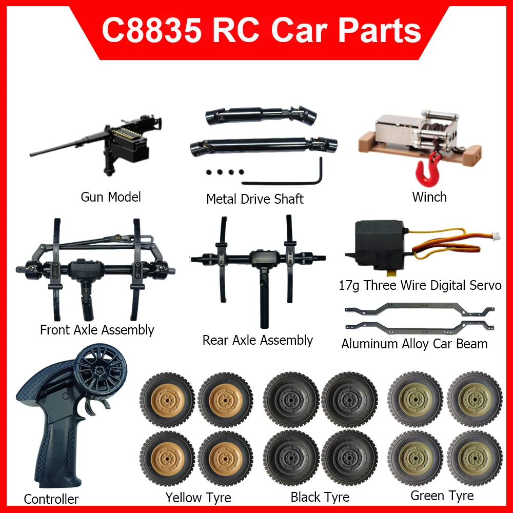 

JJRC Accessories For C8835 RC Car Part