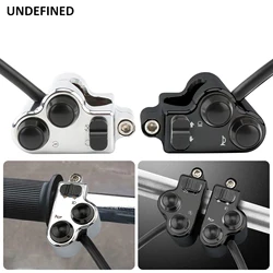 22mm Motorcycle Handlebar Control Switch for Harley Sporster XL Touring Softail Dyna Horn Turn Signal Start Kill Without Harness