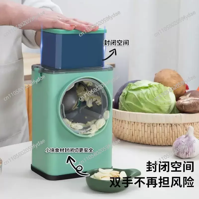 

Многофункциональная коммерческая овощерезка из нержавеющей стали для чеснока, картофеля и корня лотоса