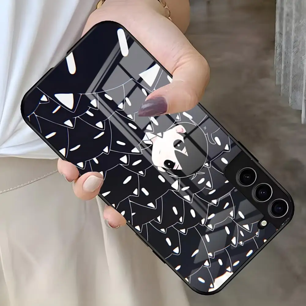 B-omori Phone Case For Samsung S26 S25 Edge S24 S23 S22 Ultra Plus Fe A57 A37 A17 A56 5G Glass Cover