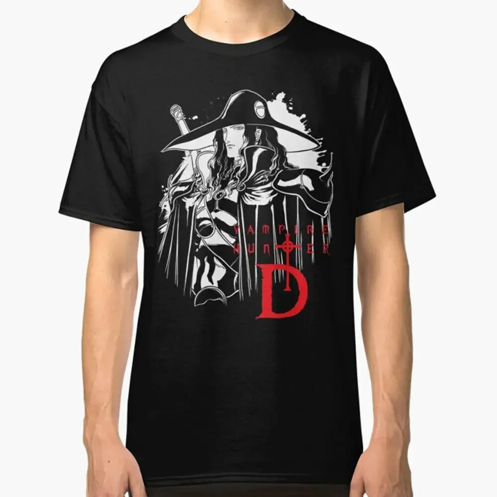 

Vampire Hunter D Unisex T-Shirt for Men & Women Horror Adventure Anime Bloodlust2024 High quality Brand T shirt Casual