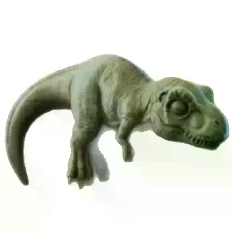 Sleeping T-Rex Monitor Topper Figurines 3D Printed Mini Lazy Dinosaur Ornaments for Desk Monitor Shelf Cute Dinosaur Decor