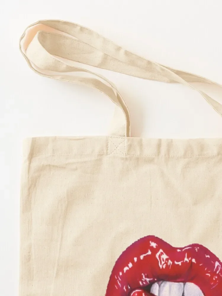 حقيبة حمل شفاه حمراء حقائب نسائية حقائب نسائية حقيبة نسائية حقائب تسوق قابلة لإعادة الاستخدام #3