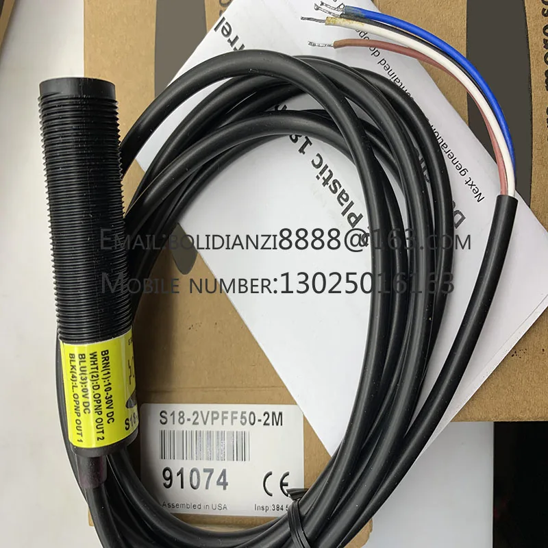 

Photoelectric switch S18-2NAES-Q5/2NAEL-Q5/2NAEJ-Q5 Sensor In stock Premium products