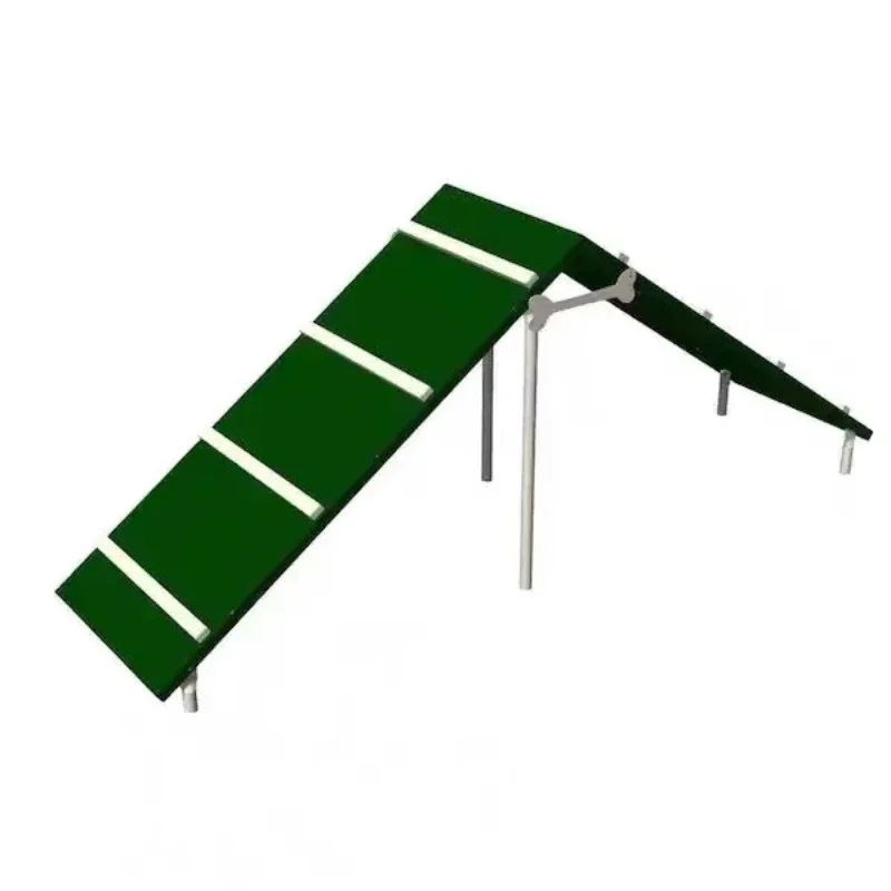 Pet dog outdoor development training hurdle jumping ring drilling bolt dog climbing toy agility training equipment