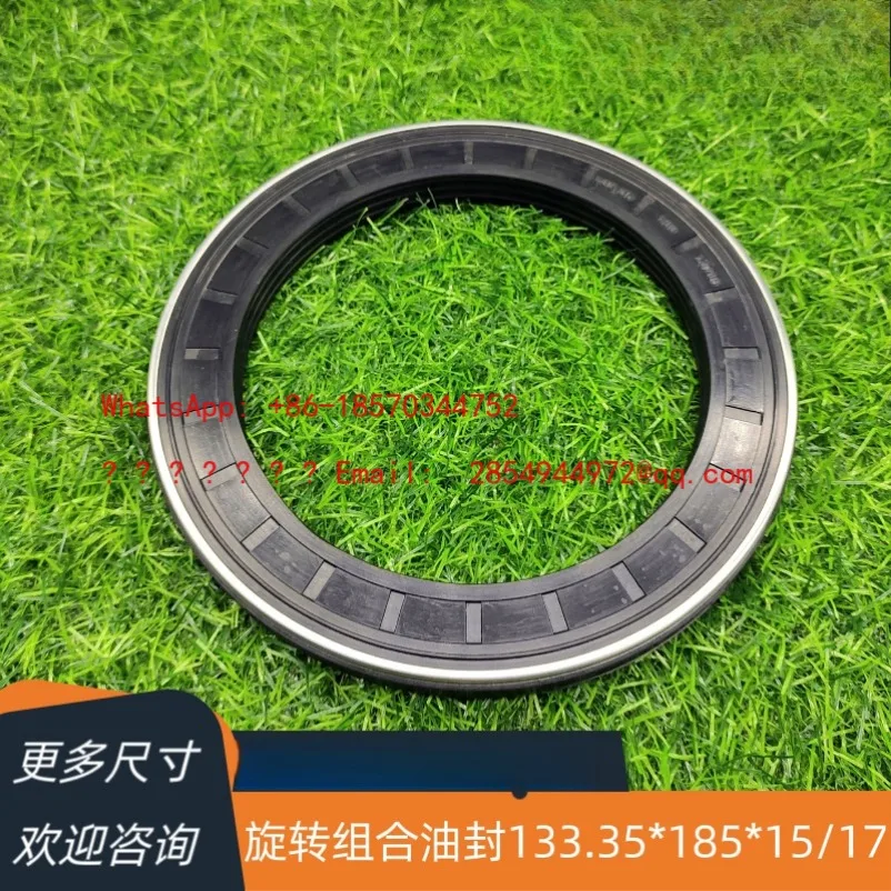 

Сальник ступицы колеса для строительной техники и тракторов, внутренний, комбинированный, 158.75 * 200 * 15/17