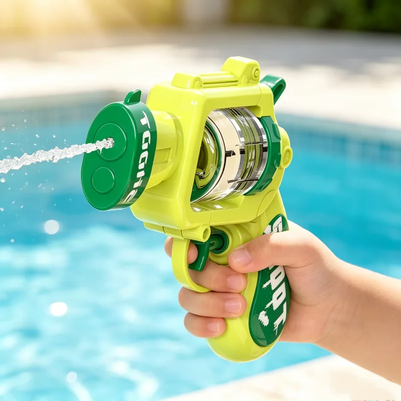 Portable Pressing Mini Water Gun Battle Splashing Kids Toys Water Bath Swimming Pool Outdoor Toys Beach Game Boys Girls Gifts