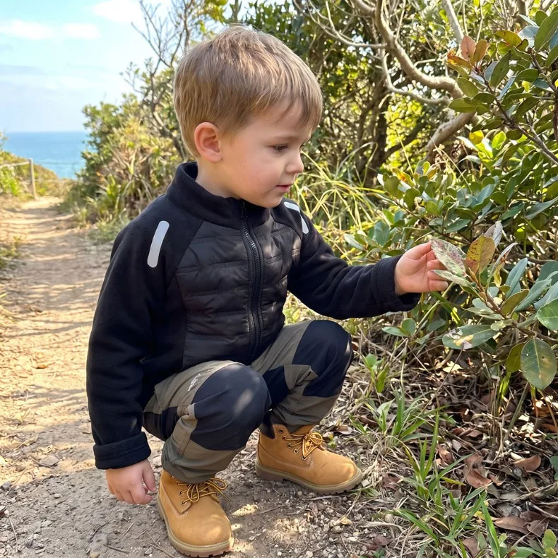 Jungen Mädchen Dicke Jacken Winter Kinder Gefütterte Fleece Warme Mäntel Kinder Kapuzen-Baumwoll-Oberbekleidung Kinderkleidung Kaschmirmantel – Detail 17