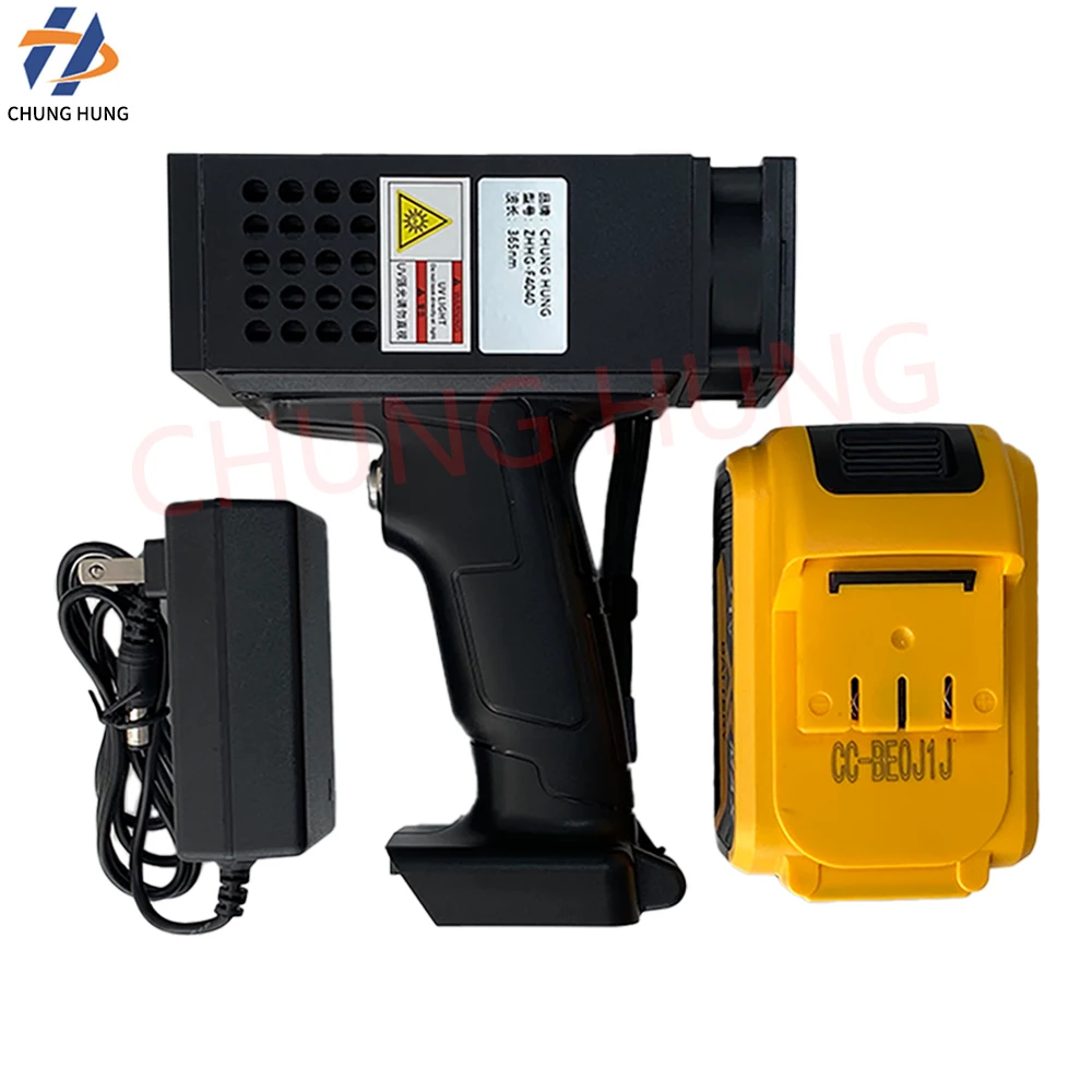 مصباح LED محمول للأشعة فوق البنفسجية قابل لإعادة الشحن، كشف معالجة طلاء السيارات، الصفائح المعدنية، ضوء فحص العيوب الرمادية #6