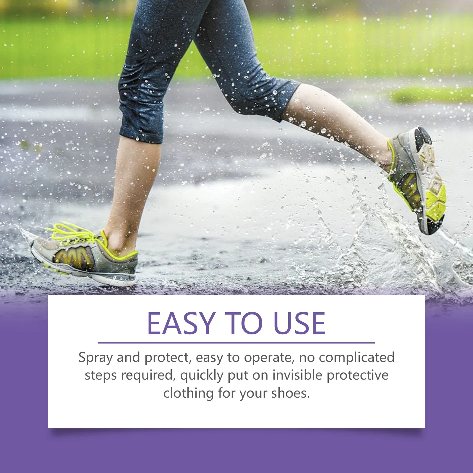 1 قطعة أحذية مقاوم للماء رذاذ شبكة الجلد المدبوغ مقاوم للماء معطف واق من المطر رذاذ يخترق بسرعة المواد العليا المقاومة للماء