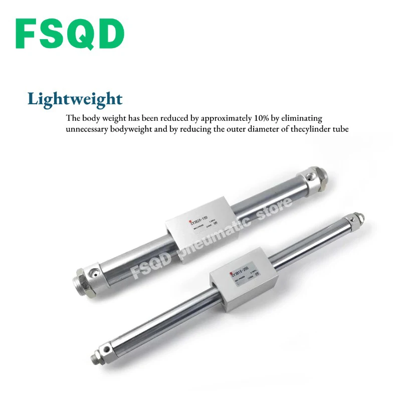 

CY3B6-100 CY3B6-200 CY3B6-300 CY3B10-400 CY3B10-500 CY3B10-300 FSQD Серия бесштоковых цилиндров с магнитной связью серии CY3B, базовый тип