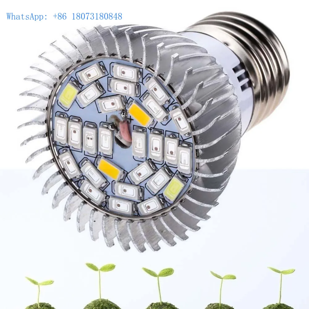 18W 50W 80W 100W Full Spectrum LED Grow Light Phyto Lamp E27 Bulbs Garden Flowers Seeds Plant Growth IP65 Seed Starting