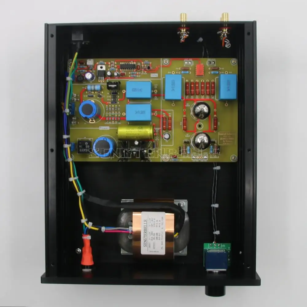 Referencia Conrad-Johnson PV12 Preamplificador de audio doméstico estéreo HiFi ECC82/12AU7 Preamplificador de tubo de vacío