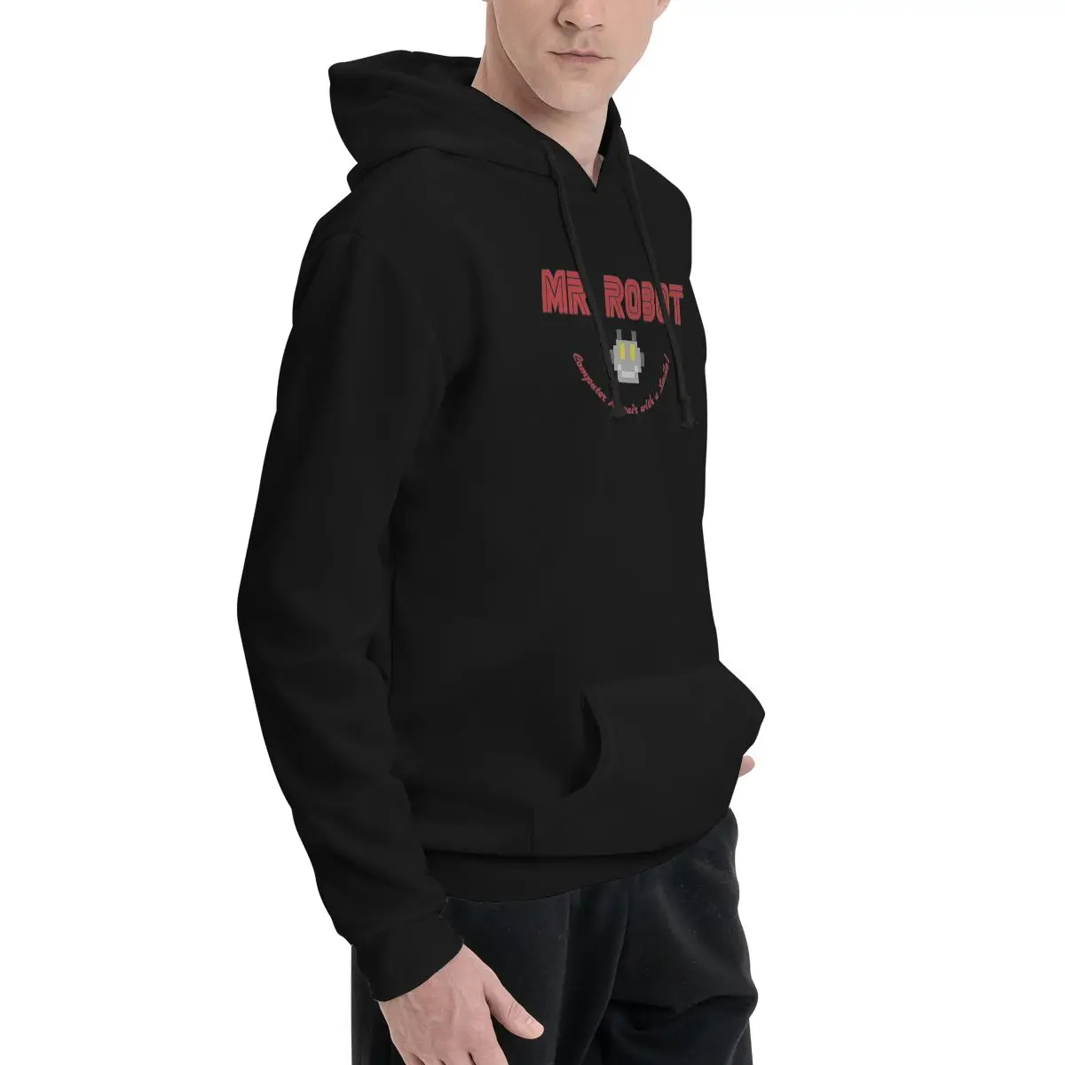 Mr Robot Logo F Society Hacker Hoodies Men Women Casual Pullover Sweatshirts Fashion Long Sleeve Hooded Autumn Winter