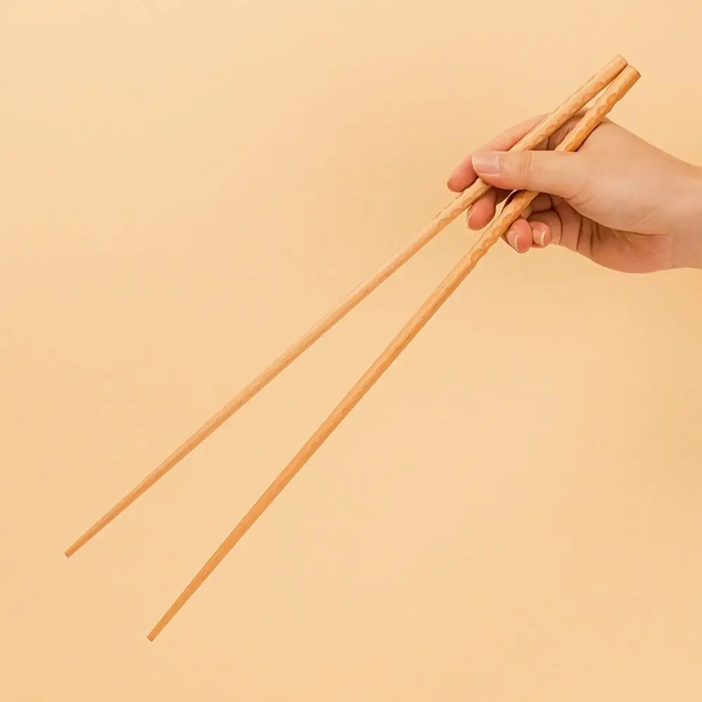 Reusable Hot Pot Extra Long Wooden Chopsticks Kitchen Utensils Cooking Accessories Frying Tool