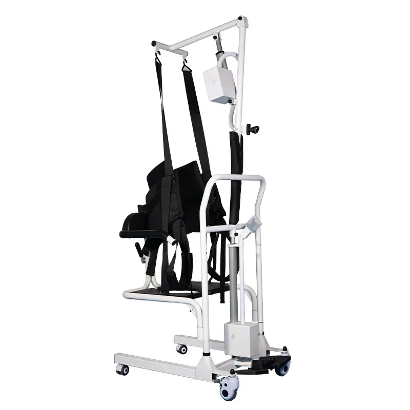 Hot SalesPatient Lift For Home With Cushions Shower Wheelchair Bedside Commode Strong Mobility Assistant