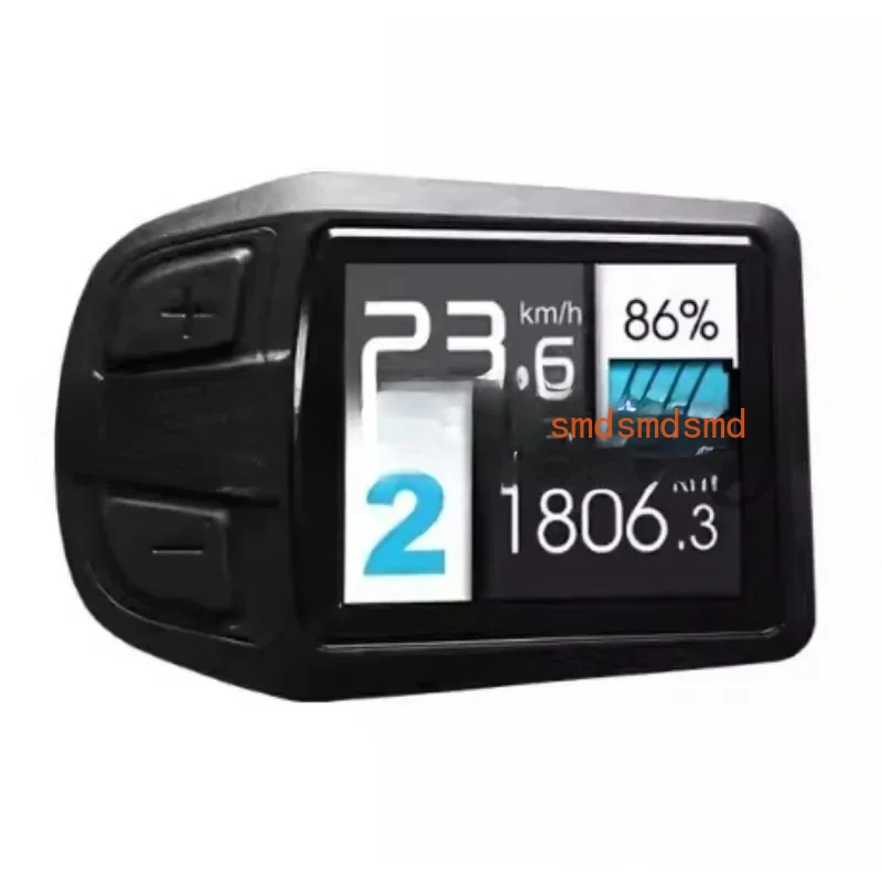 

LCD TFT UKC3 Display Speed Battery Time Indicator for Electric Bicycle 24V 36V 48V Motor Conversion Kit, Waterproof