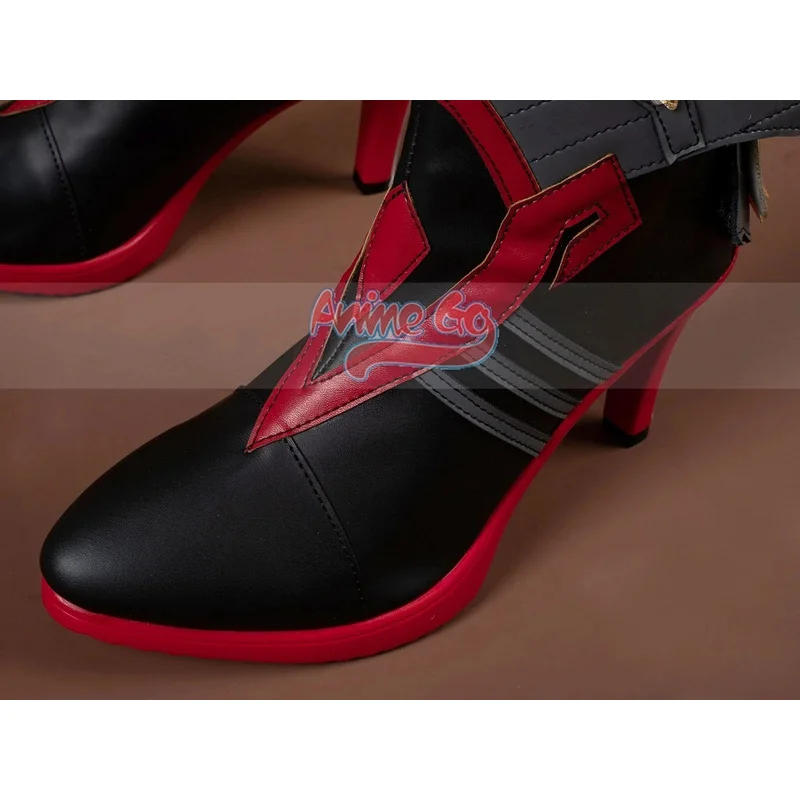 Genshin Impact Pyro Archon Mavuika Cosplay zapatos botines para mujer C09202