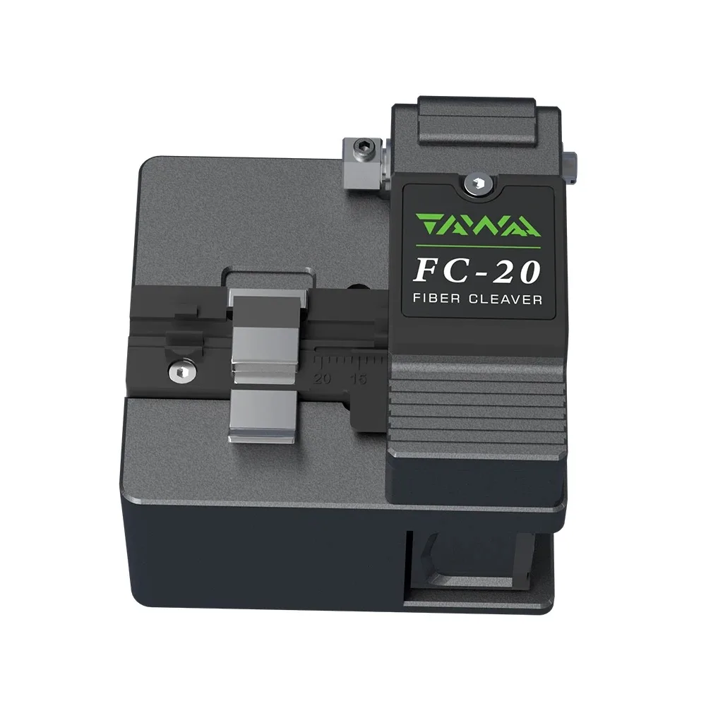 

TAWAA FC-20 FTTH Handheld Optical Fiber Cleaver Cutter 3-in-1 Universal Holder (48000 Times Blade Life)