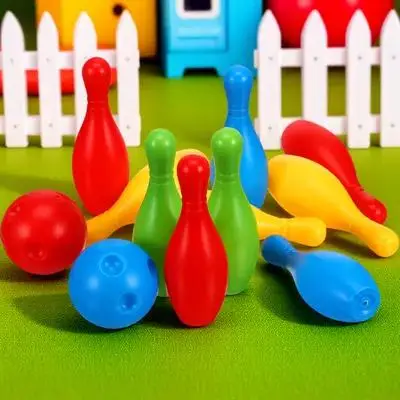 

1 set Ball Toy for -Friendly Non-Toxic Colorful Educational Play Develop Intelligence Gift Outdoor Game Set Kid Bowling