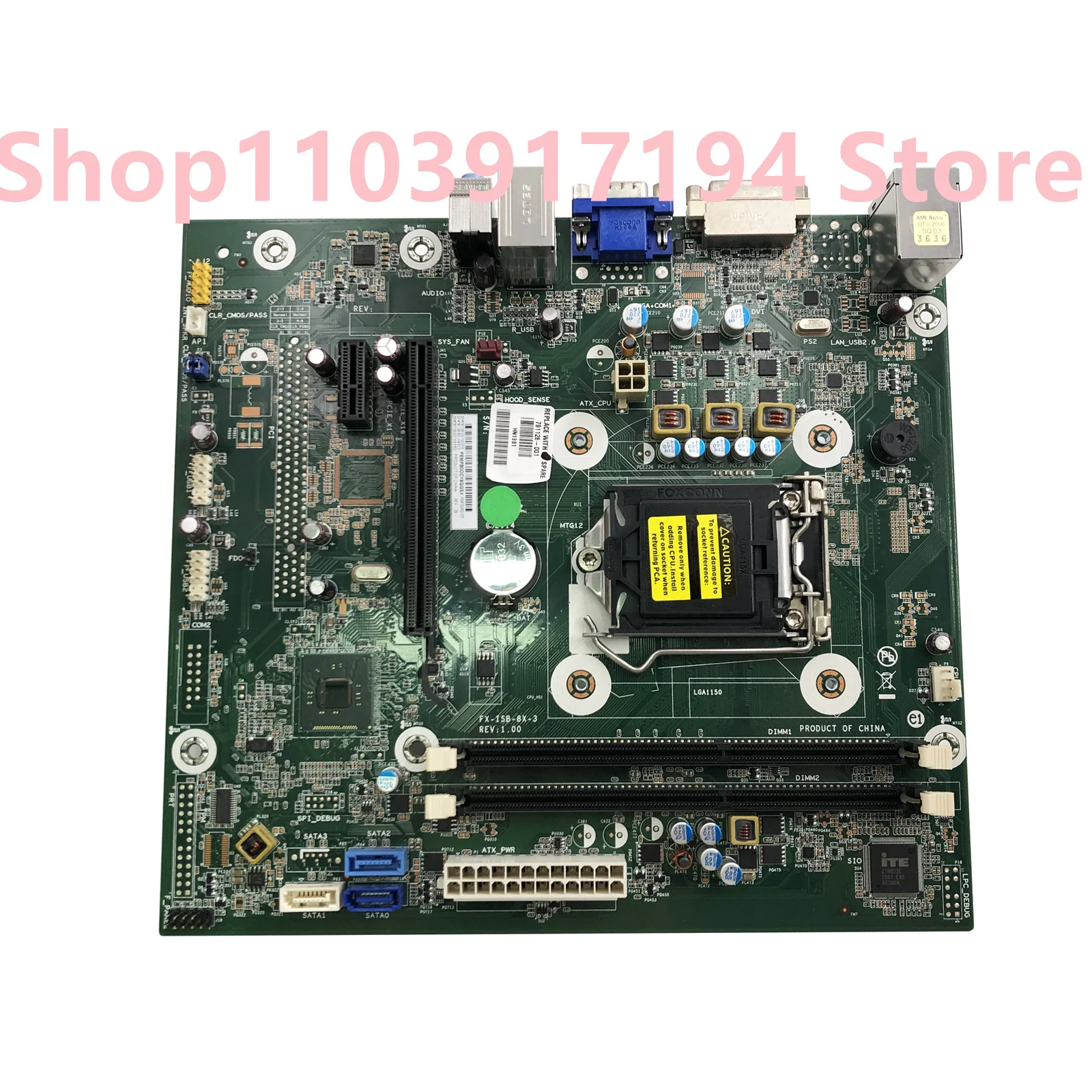 

FOR HP 280 Pro G1 MT Motherboard 791128-001/782450-001 FX-ISB-8X-3