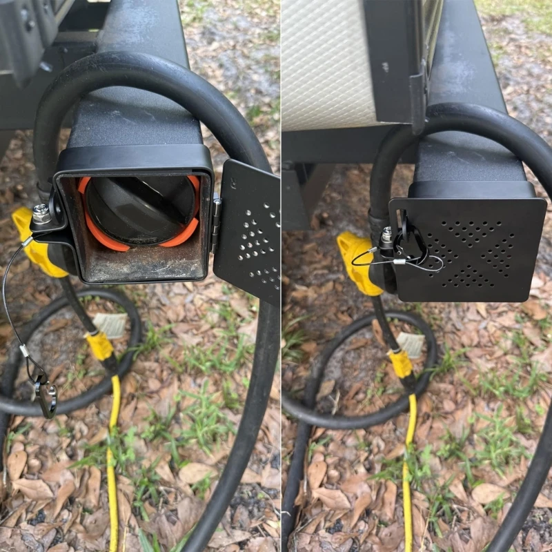 

4 -дюймовые квадратные колпачки бампера с вентиляционными отверстиями металлическая крышка бампер легко использовать