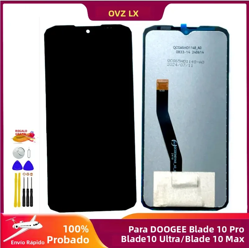 New Original For DOOGEE Blade 10 Pro Blade10 Ultra Blade10 Max LCD display+touch screen sensor replacement for doogee Blade10lcd