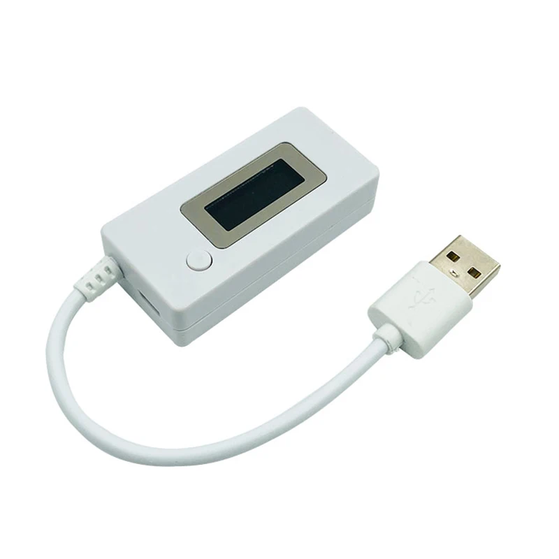 LCD Micro USB Ladegerät Batterie kapazität Spannung Strom Tester Meter Detektor Last widerstand 2a/1a mit Schalter