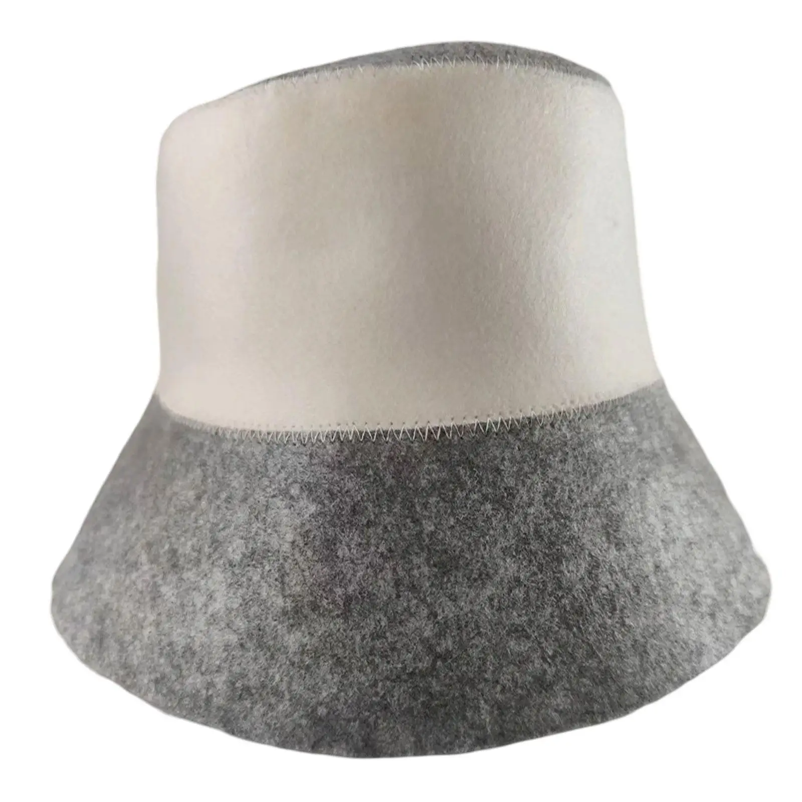 Lightweight Sauna Felt Hat for Steaming Water Absorption Wool Cap Portable Bathroom Accessory for Men Women