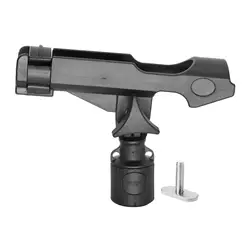 Fishing Rod Holder Boat Rods Holder Support Tools Racks Side Rail Mount Pole Bracket Rotatable Tackle Canoeing Rowing Mount