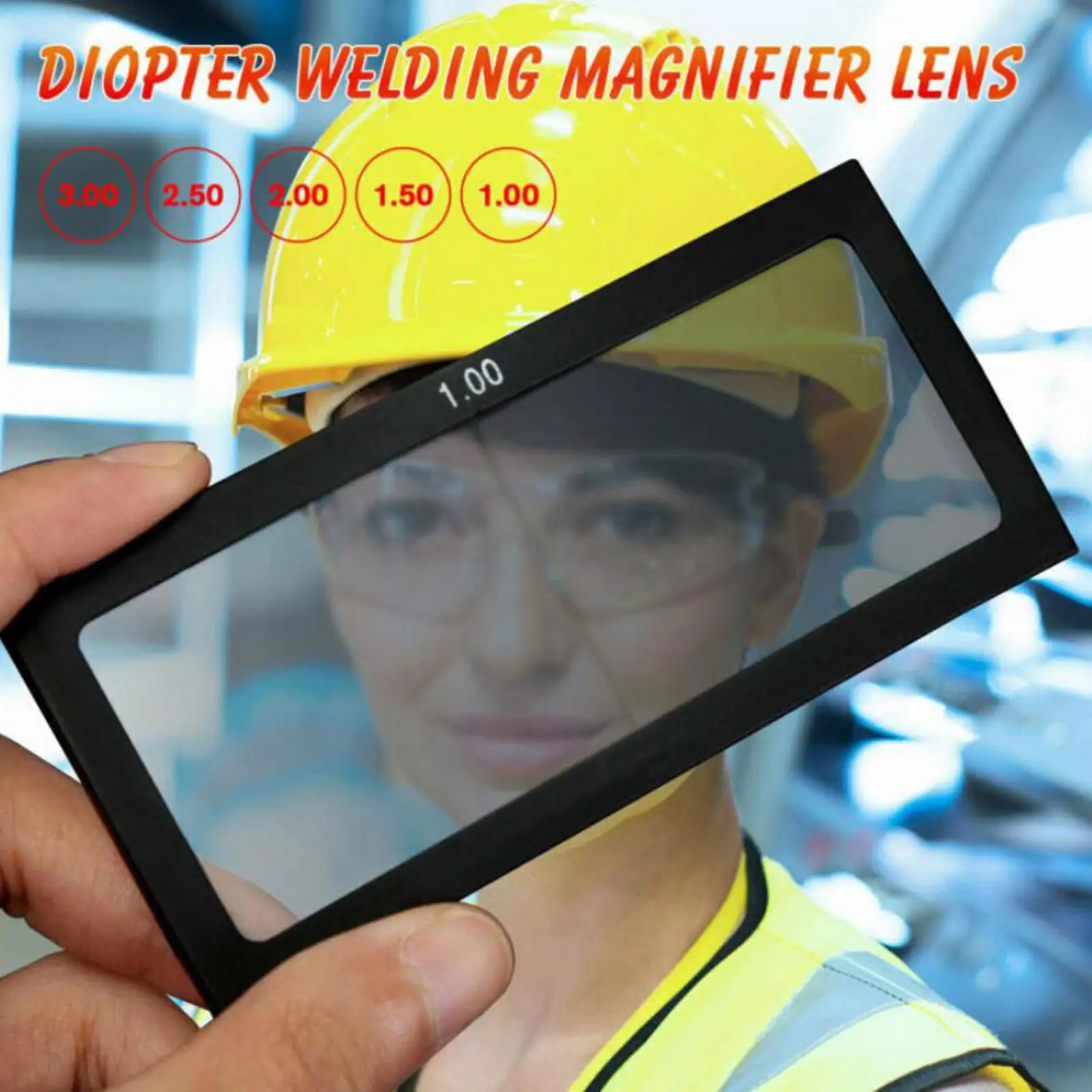1.00-3.0 Diopter Welding Lens Cheater Lens Welder Helmet Glass