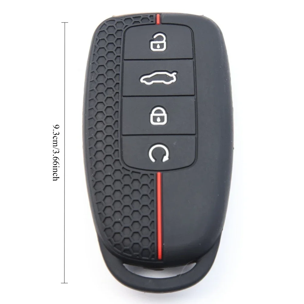 Silicone Car Key Case Cover For Chery Omoda C5 5 fx 7 Tiggo 8 PLUS 8 Pro 7 Pro Arrizo 5 PLUS 2021 2022 2023 Auto Accessories