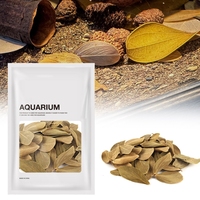Natural Terminalia Catappa Leaves Fish Tanks Filter Aquariums Foetida Leaves for Healths Ecosystem Y5GB