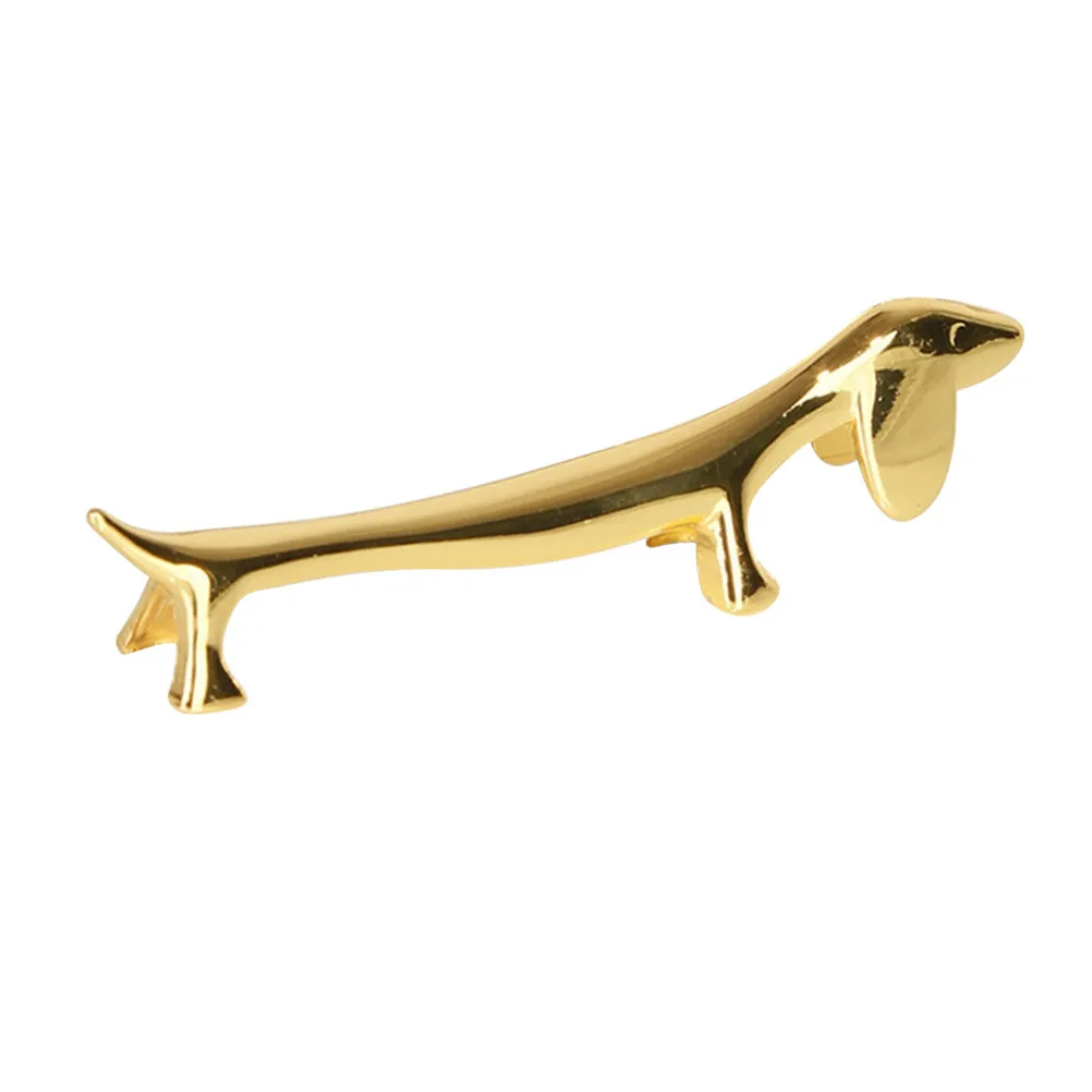 

Zinc Alloy Chopstick Stand Puppy Shape Spoon Rest Rack Stainless Steel Fork Holder Kitchen Supply Tableware Set Decor