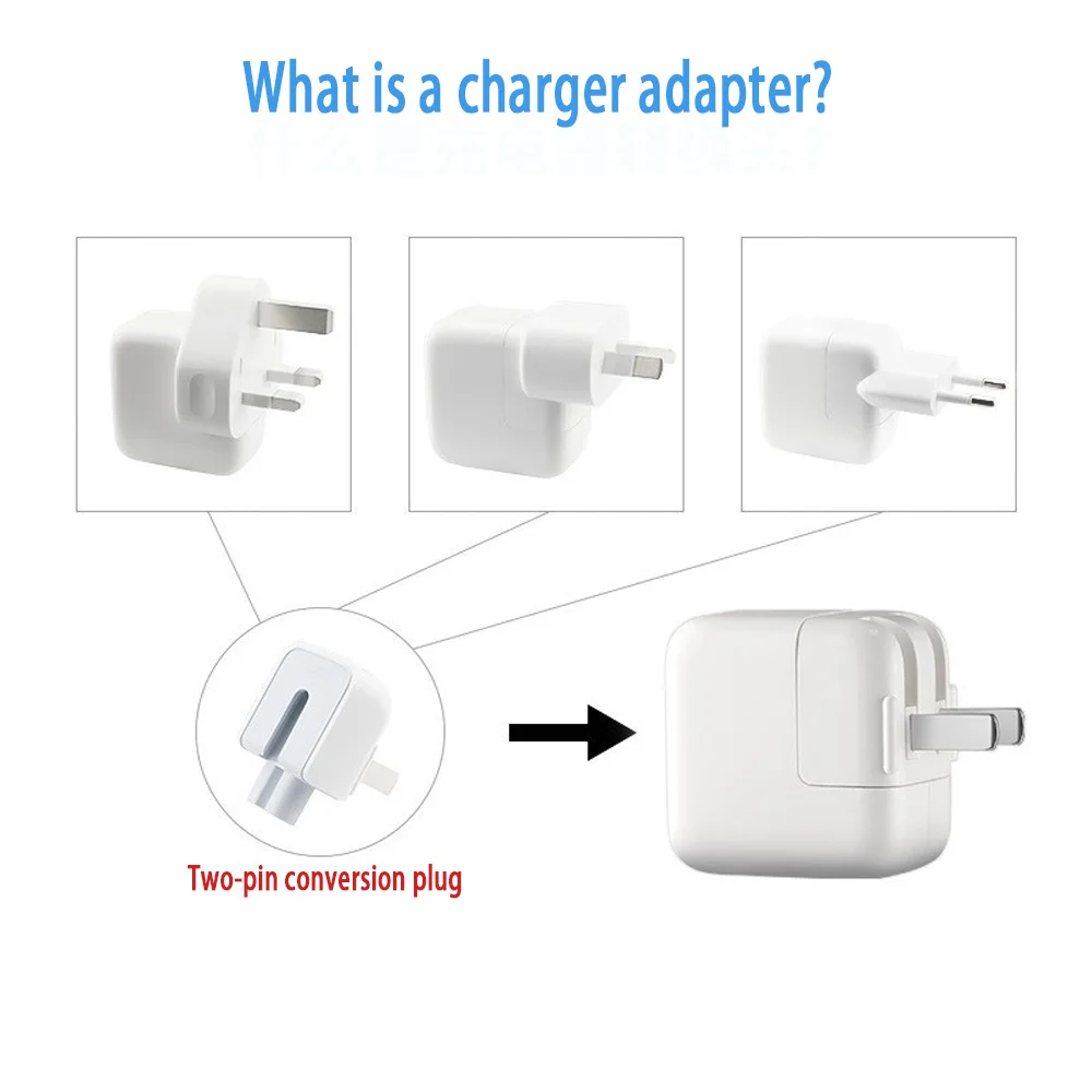 Adaptador de enchufe UE/EE. UU./REINO UNIDO/AU para Air iPad Macbook cargador USB Universal 6A convertidores de carga rápida para ordenador portátil cargadores de pared para exteriores