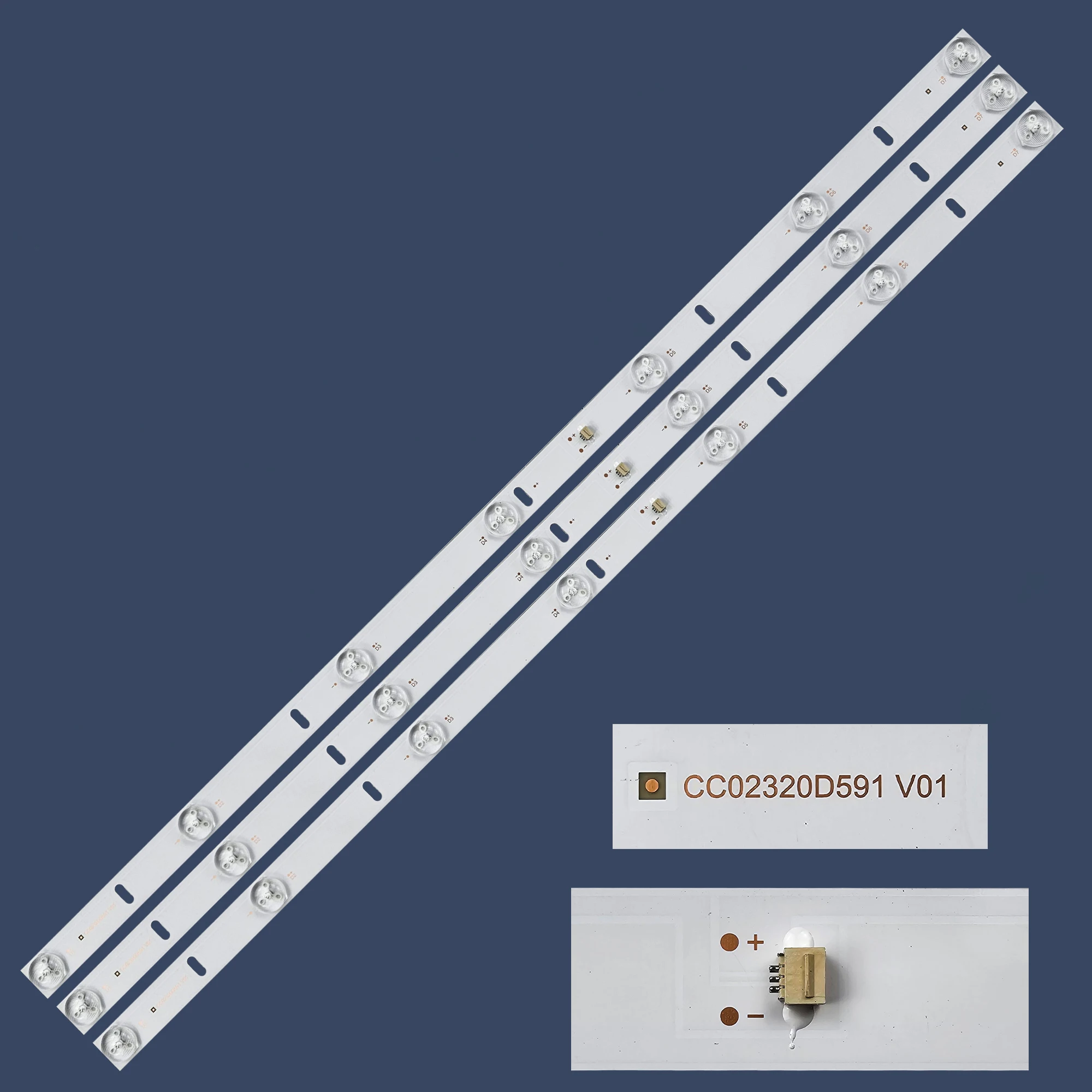 LED BackLight Strip For CC02320D591V01 LDK-E320FHD-GDDI E320FHD-GDDI MSIP-REI-DK9-LDK-E320FHD-GD